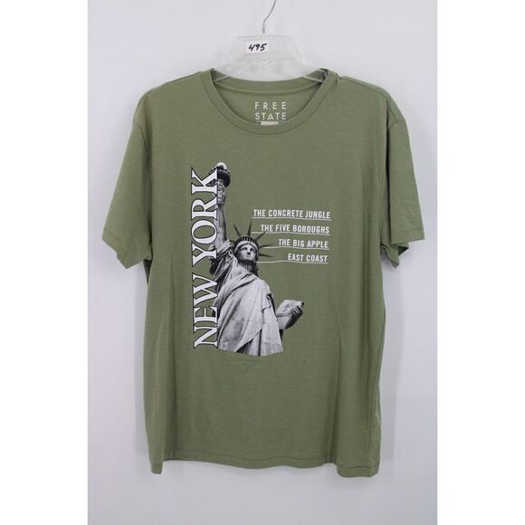AEROPOSTALE FREE STATE NEW YORK TEE MENS SIZE LARGE T-SHIRT NWT - Picture 1 of 7